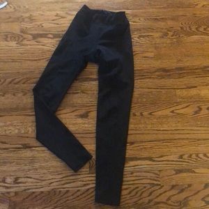 IVY PARK black full-length leggings